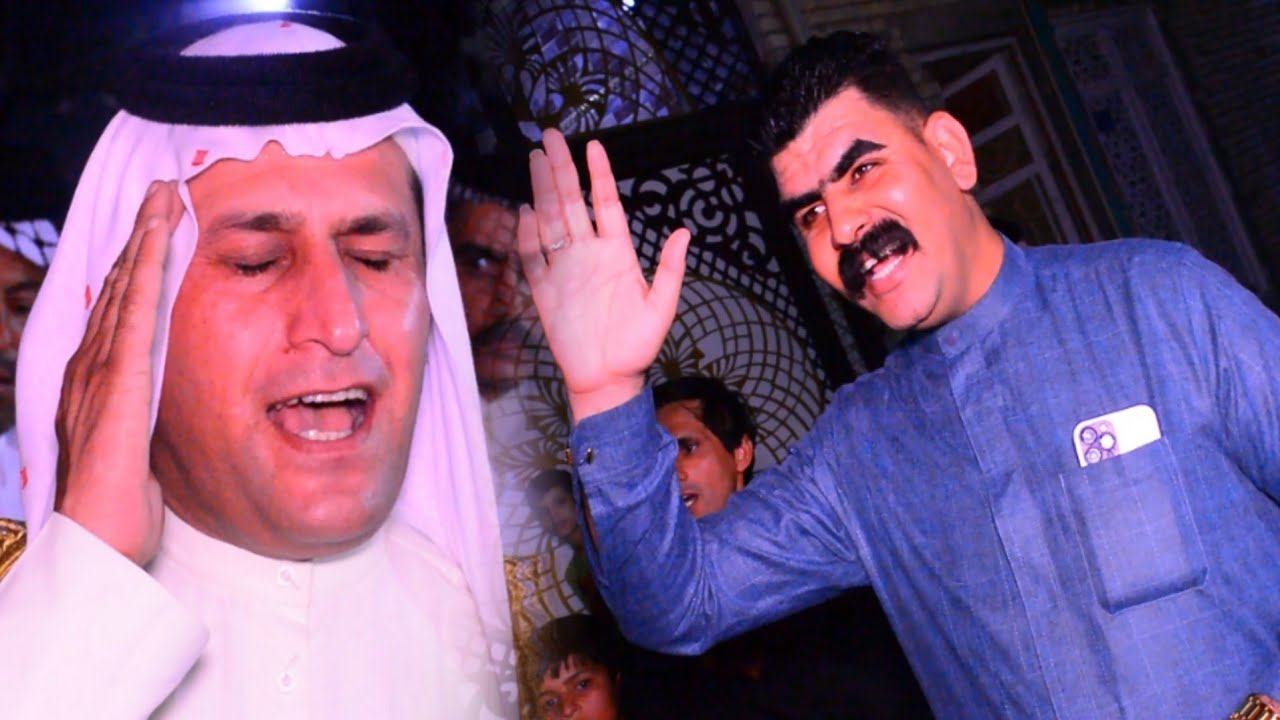 هوسات المهوال احمد المرياني بدعوة من الاخ ابو جعفر المرياني بعد عوده والده من الحج/ المصور حسن باسم