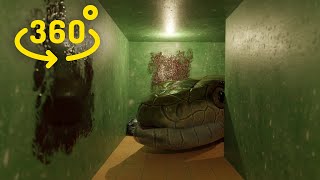Vr 360 Horror Video Snake Chase