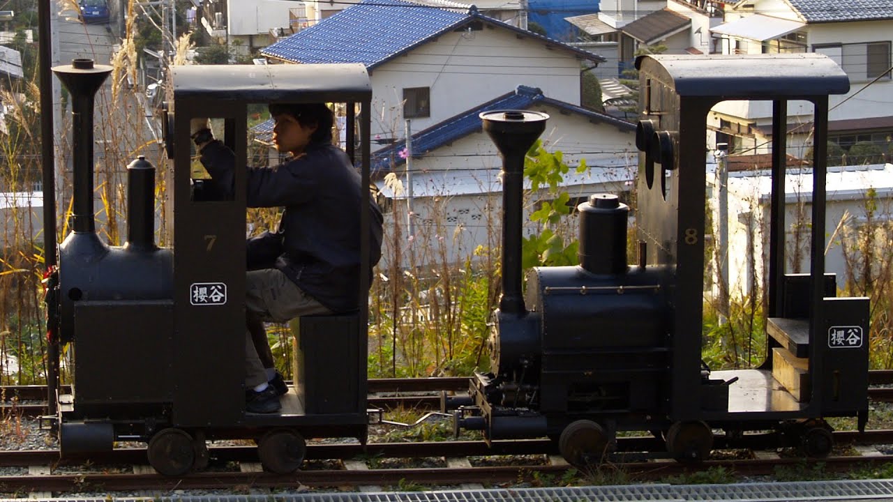 桜谷現役最古参、熱海軽便鉄道風バッテリー機関車【桜谷軽便鉄道】車両
