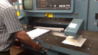 Wohlenberg 36 Inch Paper Cutter