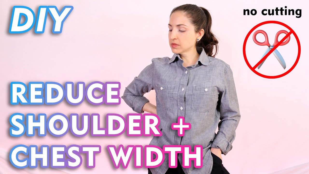How To Adjust Shoulder Seams And Chest - DIY - Fashion Design - Emily  Keller - The Fashion Run-Up