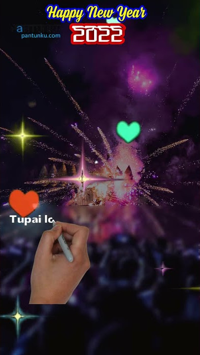 Ucapan romantis sambut tahun baru - Happy New Year 2022 #Shorts