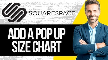 How to Add a Pop up Size Chart to Squarespace