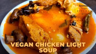 Discover How I Make The Best Vegan Chicken Soup l Nkrakra Nkwan I The Tastiest Ghanaian Light Soup