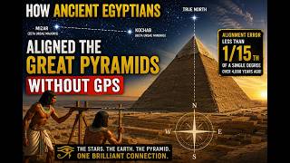 How Ancient Egyptians Aligned the Great Pyramids Without GPS