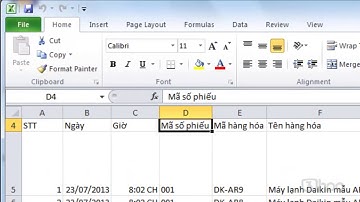 Học Excel online full từ cơ bản đến nâng cao - 22  Thêm chú thích