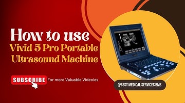 Master the GE Vivid Ultrasound Complete Tutorial for Vivid 5 Pro Portable Machine #howtouse