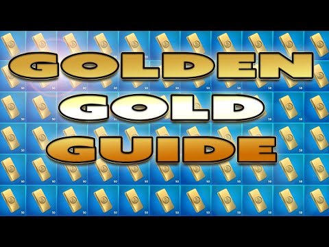 Fortnite Golden Gold Guide | How To Earn Gold in 4.0 | Stonewood | Plankerton | Canny | Twine