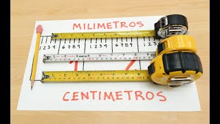 Cinta métrica en centímetros y pulgadas