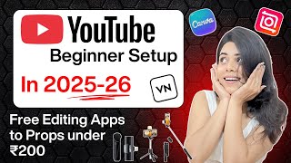How to Shoot Youtube Videos (Setup under ₹200) || #YouTubeSetup #ContentCreatorTips #YouTuberTools 