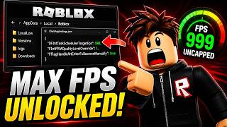 How To UNCAP FPS In Roblox (QUICK & EASY) 2026