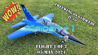 FT Flying Session 7 - Freewing JL-10  64mm EDF 6S  - Flight 1 of 2 - 5 May 2024