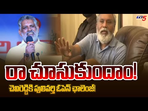 రా చూసుకుందాం! | Pulivarti Nani Challenge to YSRCP Chevireddy Bhaskar Reddy | TV5 News - TV5NEWS