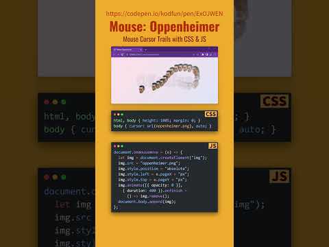 Mouse Cursor Trails