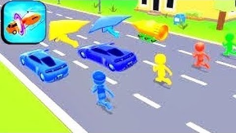 Shape-shifting Games All Levels Gameplay iOS,Android Mobile Walkthrough Stick Run Game Level 2022