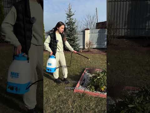 Плечовий акумуляторний садовий обприскувач 6л Bass Polska 8609, видео 1