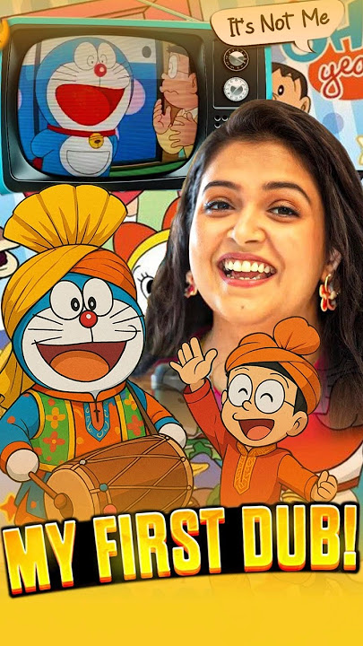 Reacting to Doraemon FIRST  Episode @The_MotorMouth #voiceartist #Anime #HindiDubbing