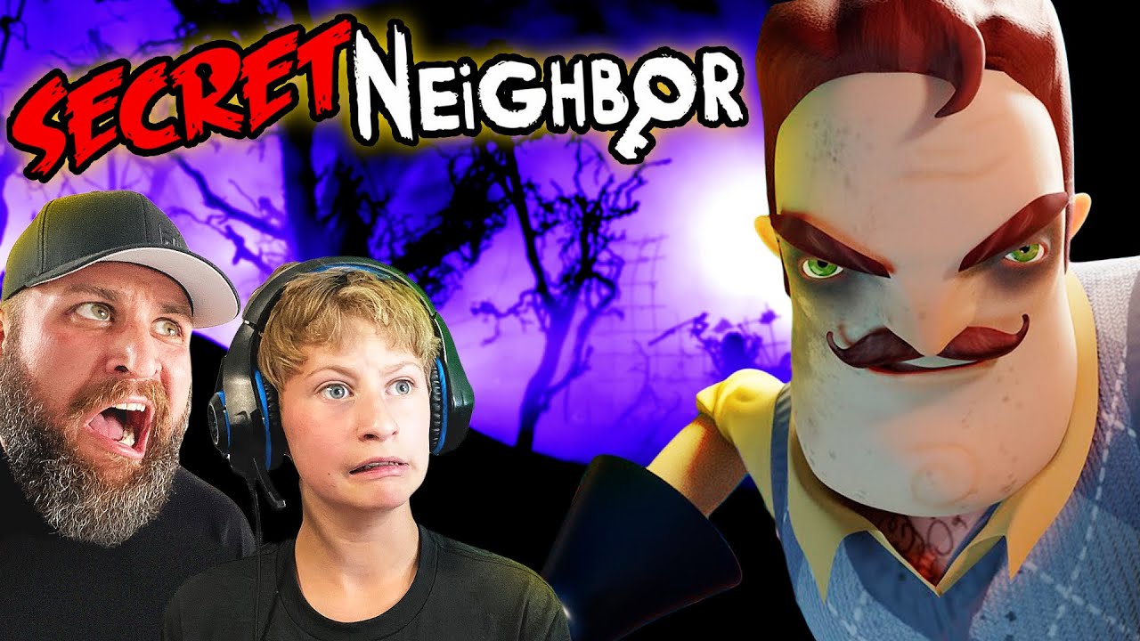 SECRET NEIGHBOR Creepy Clown - Try To Escape The Neighbor Scary Hide ...