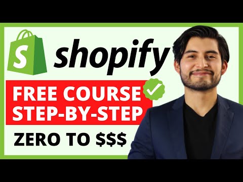 COMPLETE Shopify Tutorial For Beginners 2021 - How To Create A Profitable Shopify Store From Scratch