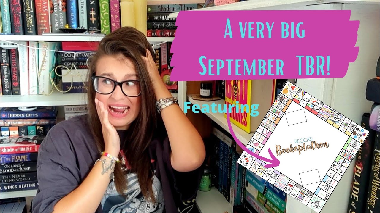 35 books to read in September...This is one huge TBR||Featuring Bookoplathon 🤯📚🙈
