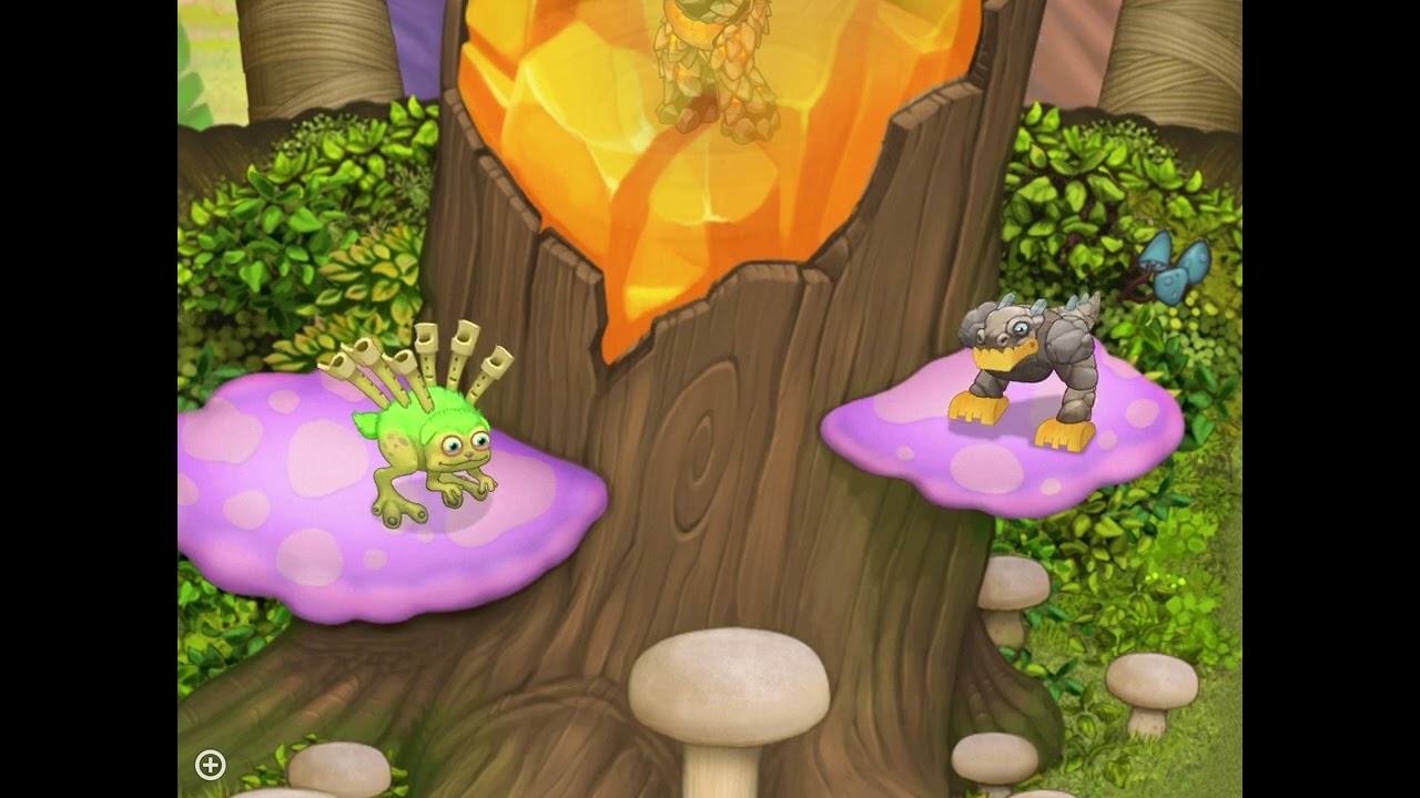 My Singing Monsters | Tribal Island - T-Rox, Reedling (duet)