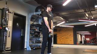 Kb Squat Jumps to reactive in place drop jumps