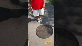 Why You Should Never Step on Manhole Covers 🚫 #safety #kids