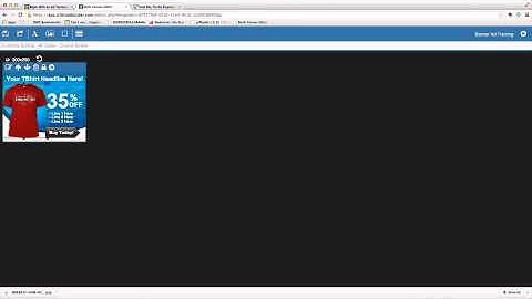 How to Create a Banner Ad - Tshirt Ad Builder - Teespring Or More