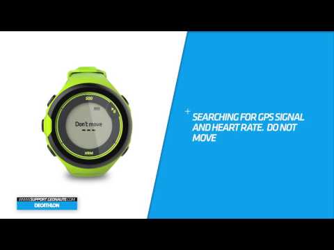 SAV DECATHLON ONMOVE 500 - ENGLISH -How to start a session and view the information?