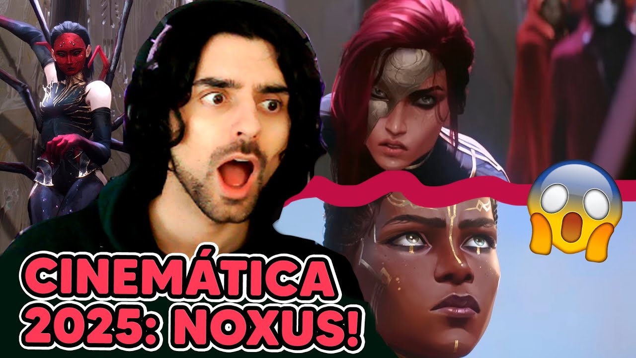 WAKAI REACCIONA A Bienvenidos a Noxus | Reacción a cinemática 2025 del LOL BITE MARKS