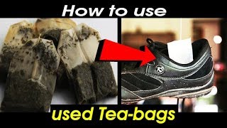 10 awesome ways to reuse the used tea bags!