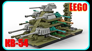 Мини танк КВ-54 из Лего // Mini tank KV-54 made of Lego