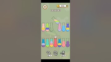 Complete Drink Sort Master Advanced Mode Level 83