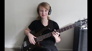 Mozart: Symphony No 40 (Allegro molto) / live solo bass guitar cover