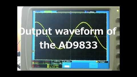 AD9833 WaveForm