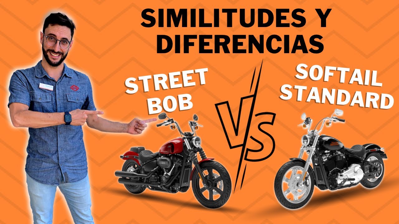 STREET BOB vs SOFTAIL STANDARD ¿Cuál escogerías?🤔 I Harley Davidson