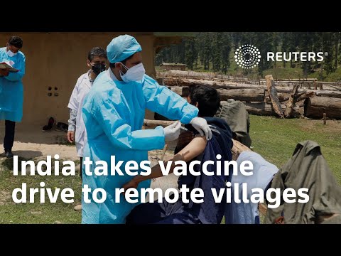 India takes vaccine drive to remote villages