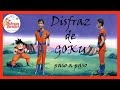 DIY. Disfraz de GOKU para niños. 🧡Como hacer disfraz de Dragon Ball Z paso a paso fácilmente.