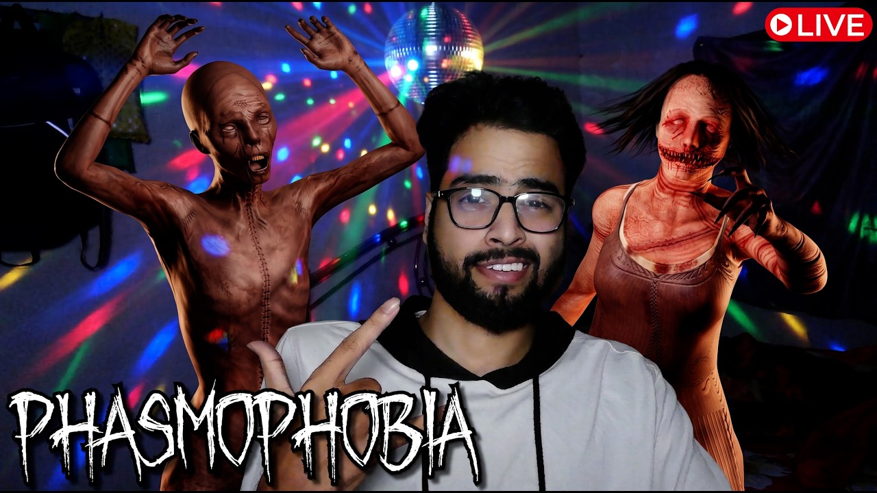 Phasmophobia Hunter Boys | HINDI | LIVE 🔴