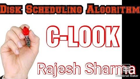 C-LOOK Disk Scheduling Algorithm