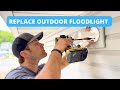 How to Install Outdoor Floodlight