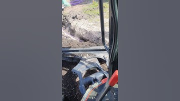 Kubota u55 excavator with tilting angle dozer blade