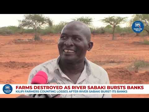 KILIFI : Sabaki River Burst Its Banks