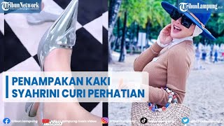 Artis Syahrini Pamer Pakai Sepatu, Penampakan Kaki Inces Curi Perhatian