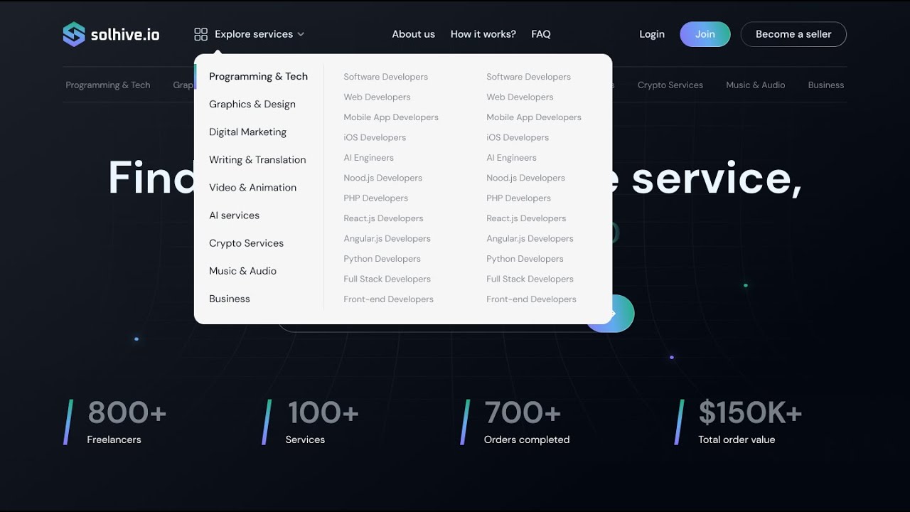 Sneak peek at some SolHive.io UX/UI solutions - YouTube
