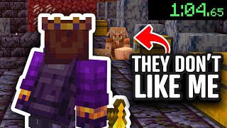 Speedrunning the BEST Minecraft Seeds HORRIBLY