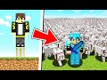 Paso Minecraft pero Si salto Aparecen +1.000.000 de Lobos Domesticados😱