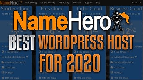 Best WordPress Web Hosting For 2020