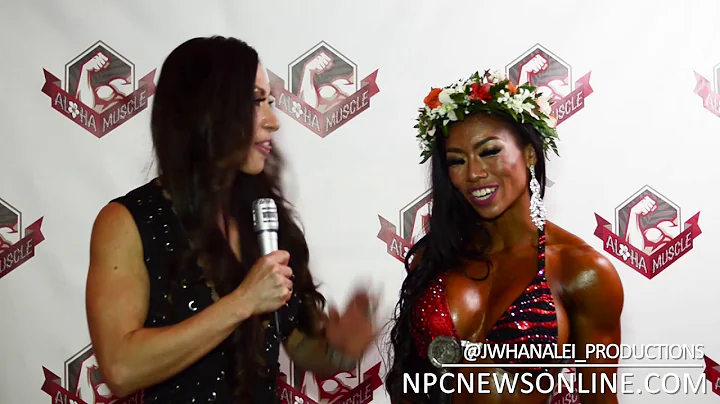 2017 NPC Aloha Muscle Open Figure Overall Winner A...