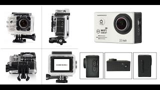 激安　Goproそっくりのアクションカメラ　iconntechs　1080Pカメラ スマホでリモコン